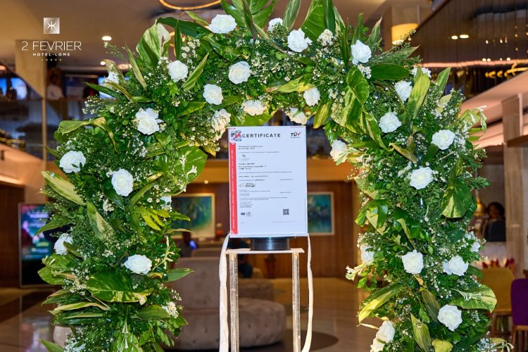 L’hôtel 2 Février Lomé certifié ISO 9001, une reconnaissance méritée